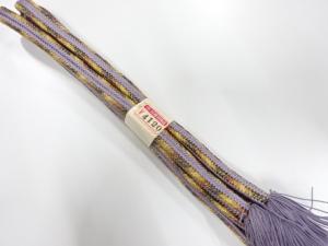 未使用品　正絹　撚り房　手組帯締め